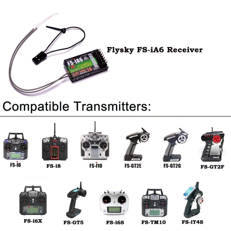 Flysky FS-IA6 Receiver 6CH Dua - Drone Antenna 评论和价格