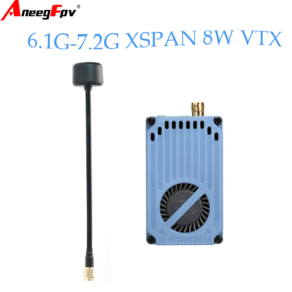 RUSHFPV 6.1‑7.2G 8W X61728 VTX - Drone Transmitter 评论和价格