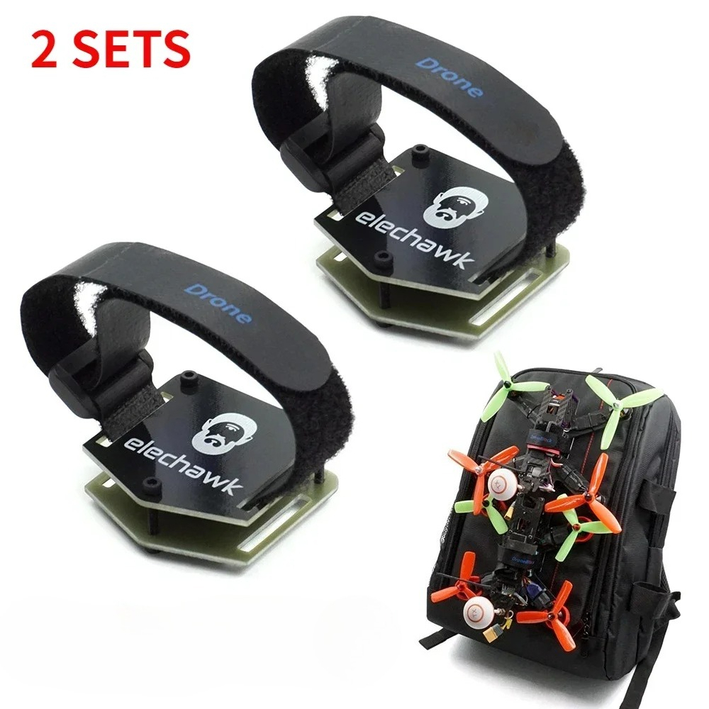 2 Pack Drone Backpack Hanger H - Drone Battery Strap 评论和价格