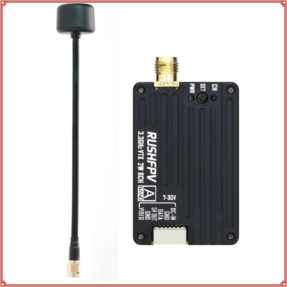 2026 New RUSHFPV 3.3G 2W VTX T - Drone Antenna 评论和价格