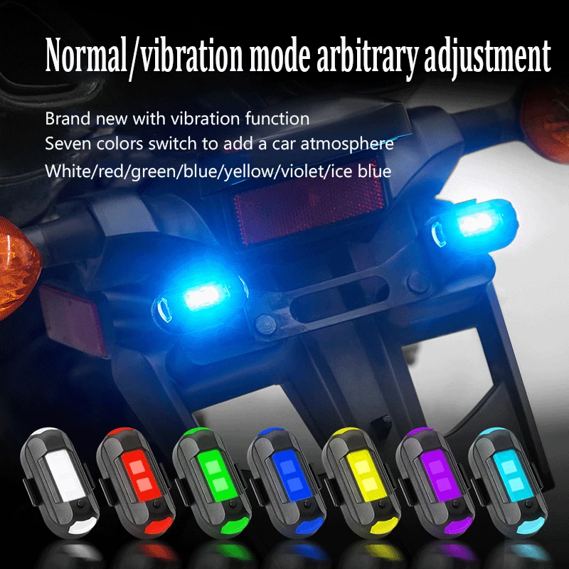 1Pcs Remote LED RGB Anti-colli - Drone Led Light 评论和价格