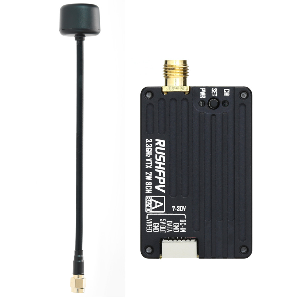RUSHFPV 3.3G 2W VTX Transmitte - Drone Antenna 评论和价格