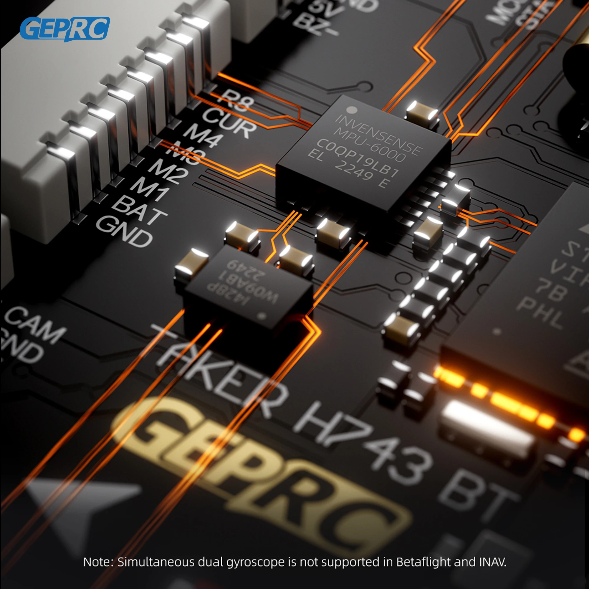 GEPRC TAKER H743 BT 32Bit 65A  - Drone Flight Controller 评论和价格