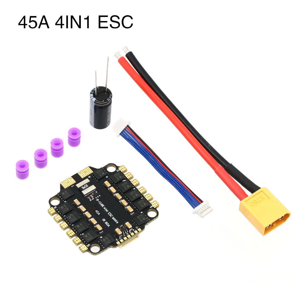 UAngel 4IN1 45A 60A ESC BLHELI - Drone Esc 评论和价格