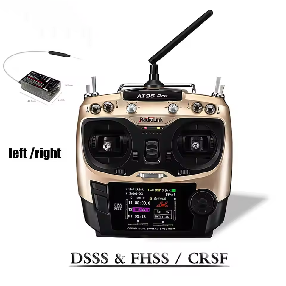 Radiolink AT9SPro 12CH 2.4G DS - Drone Transmitter 评论和价格