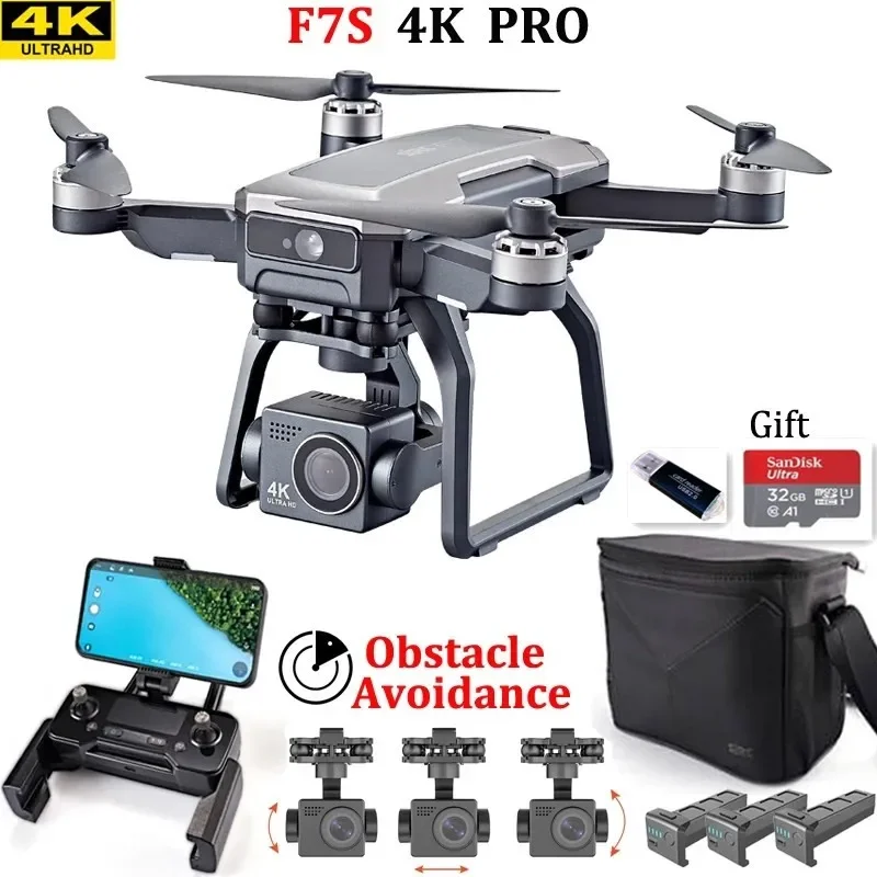 SJRC F7s 4K PRO Drone 4K obsca - Drone Gimbal 评论和价格