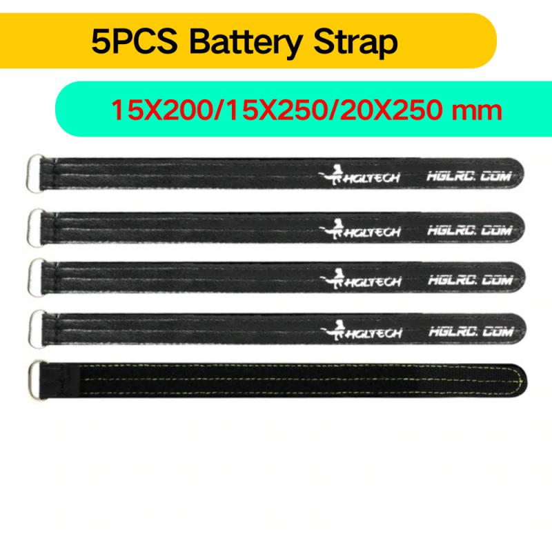 5PCS HGLRC Metal Buckle Batter - Drone Battery Strap 评论和价格