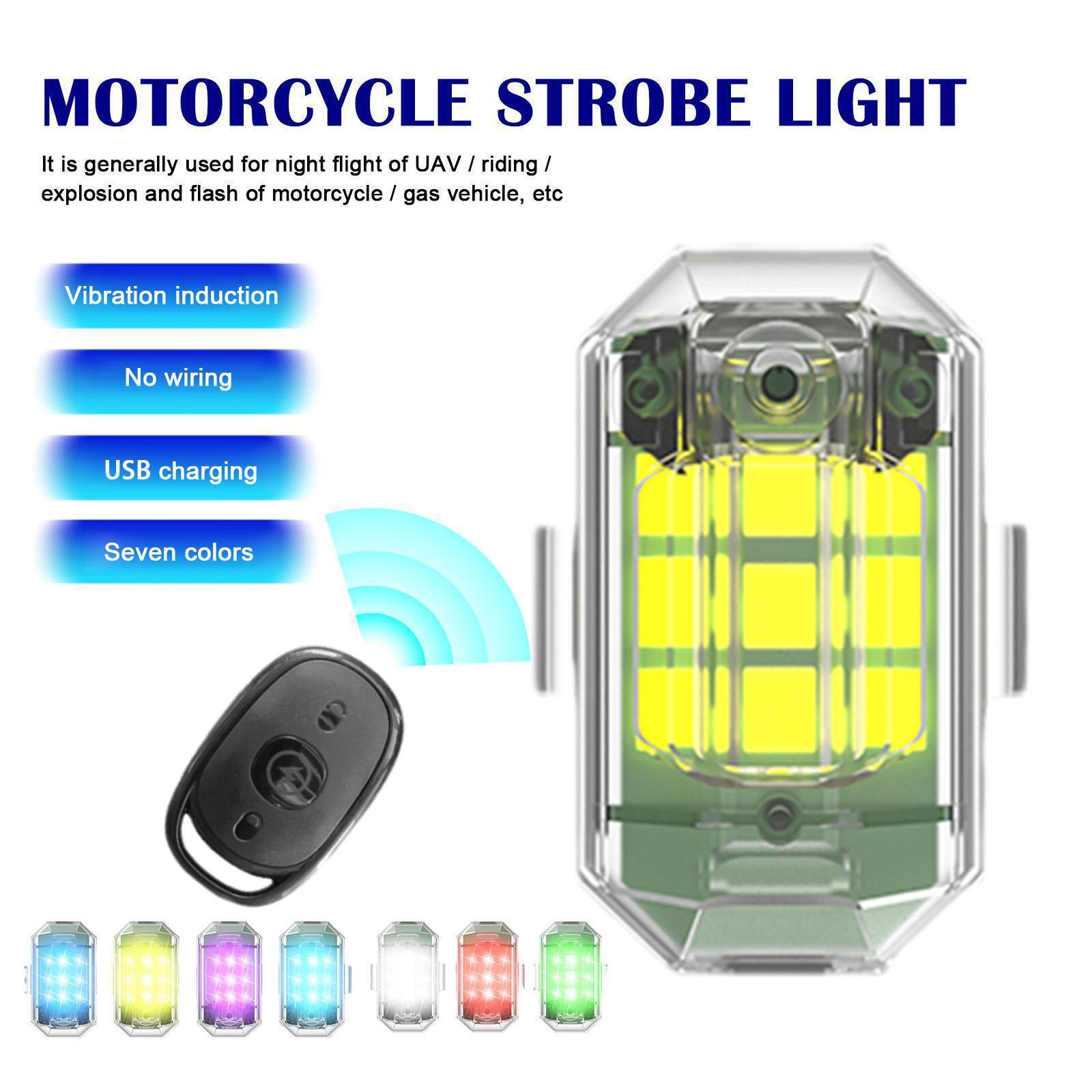 1/2/4Pc Remote Motorcycle Ligh - Drone Led Light 评论和价格