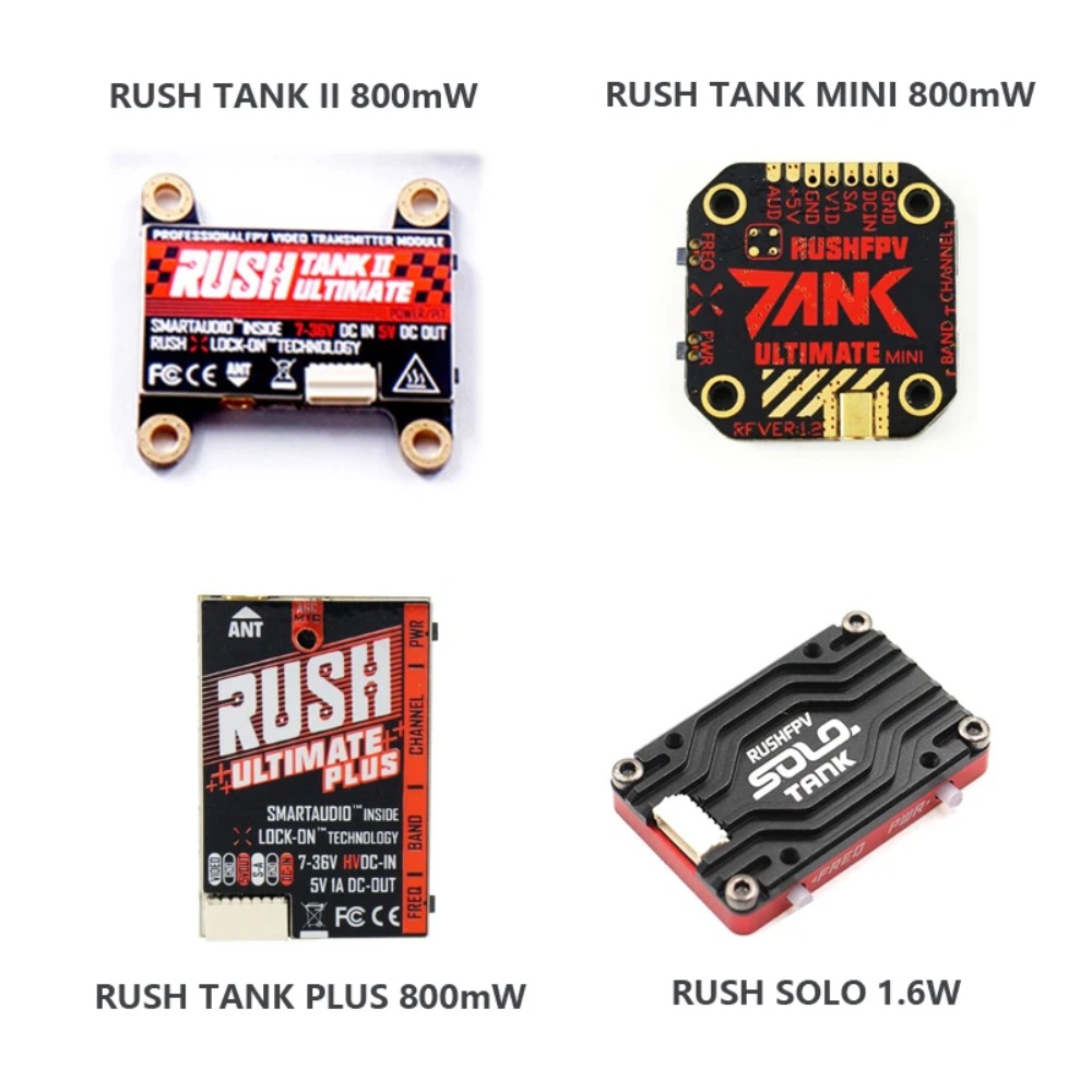 RUSH TANK Ultimate II/Mini/ PL - Drone Frame 评论和价格